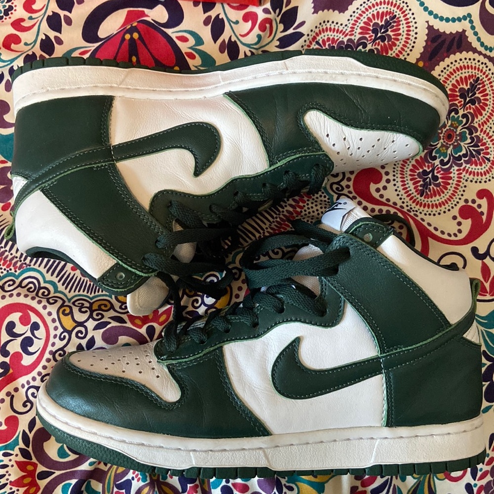 Nike Dunk High Spartan Green
